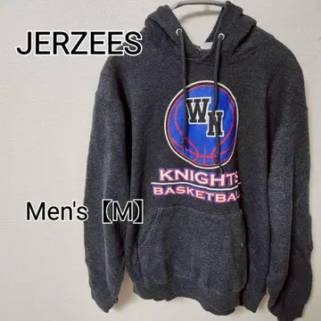 z186 [JERZEES] 후드티 (남성용 M) 다크 그레이