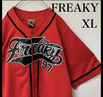 구제 의류 freaky 프리키 베이스볼 셔츠 게임 셔츠 넘버링