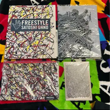 오노 사토시 FREE STYLE 작품집 파우치 멀티 크로스 엽서