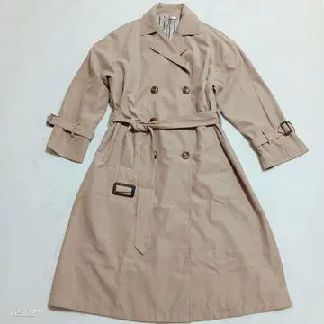 어른스러운 베이지 트렌치코트 롱 기장 L 사이즈 새상품급