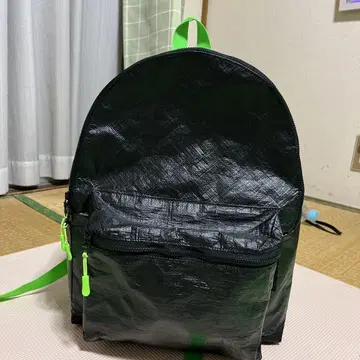FACTORY OMOTO 블랙 백팩 그린