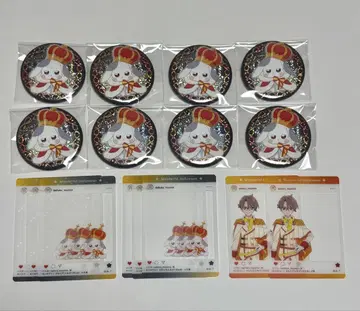 원더풀 프리큐어! 토야마 다이후쿠 사토 할로윈 캔뱃지 클리어 카드