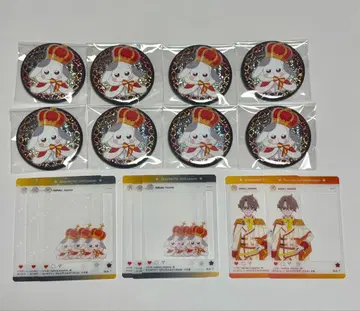 원더풀 프리큐어! 토야마 다이후쿠 사토 할로윈 캔뱃지 클리어 카드