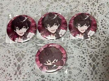 사에키 잇테츠 캔뱃지 4개 세트