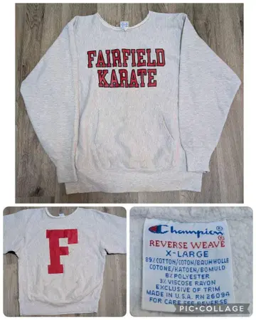 90's Champion 컷오프 리버스 위브 Hood Cut off