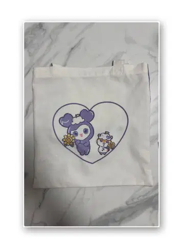 TWICE 산리오 콜라보 토트백 사나 서브리 코로코로밤린