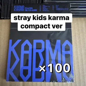 stray kids karma 앨범 미개봉 새상품 100장 세트