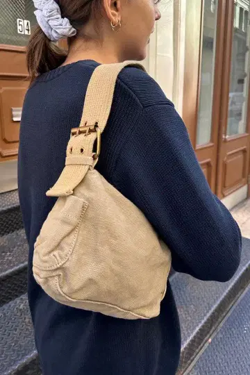 [ 미사용 새상품 ] 블랑디멜빌 베이지 숄더백