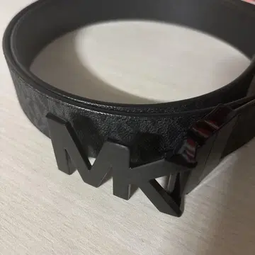 MICHAEL KORS 블랙 로고 벨트