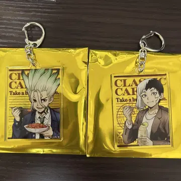 dr.stone 아크릴 키링 센쿠 겐 세트