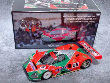 오토아트 1/18 마쓰다 787B 1991 르망 우승 #55