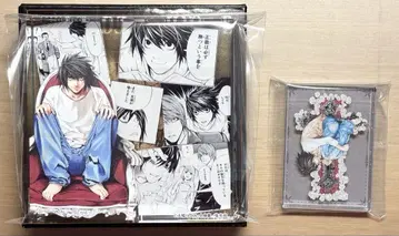 DEATHNOTE L 아크릴 블록 DMM 복권 마루이