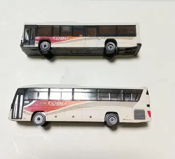 버스 컬렉션 토부 버스 2대 세트