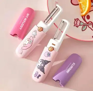산리오 캐릭터 과일 껍질 벗기는 필러