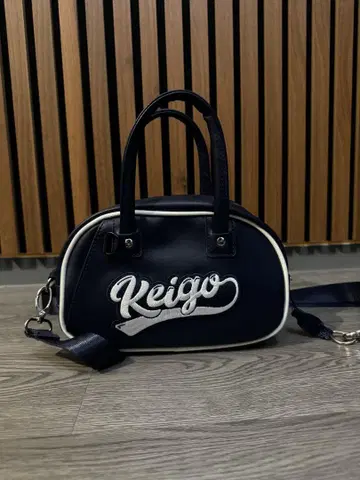 케이거 로고 자수 백