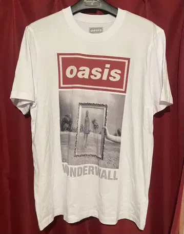UK 한정판 oasis live '25 원더월 T셔츠 L