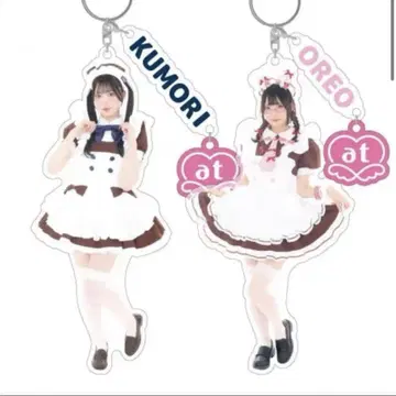 앳홈카페 아크릴 키링 쿠모리