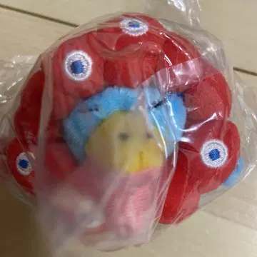 오사카 만박 한정판 미야쿠미야쿠 이코짱 콜라보 키링 캡슐 봉제 인형