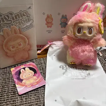 POP MART Loyalty 봉제 인형 라브브