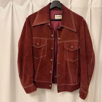 [ Pypsa ] Vintage 70s 멕시코제 스웨이드 가죽 자켓