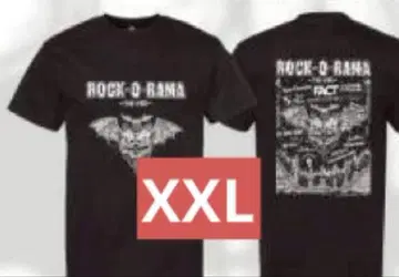 FACT ROCK-O-RAMA 이벤트 T셔츠 미개봉 새상품 XXL