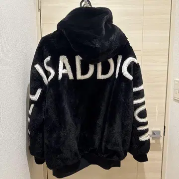 GALLIS ADDICTION 플리스 자켓 사이즈 L 블랙
