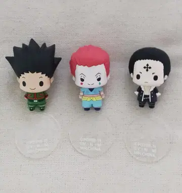 HUNTER x HUNTER 쵸코링 마스코트 곤 히소카 클로로