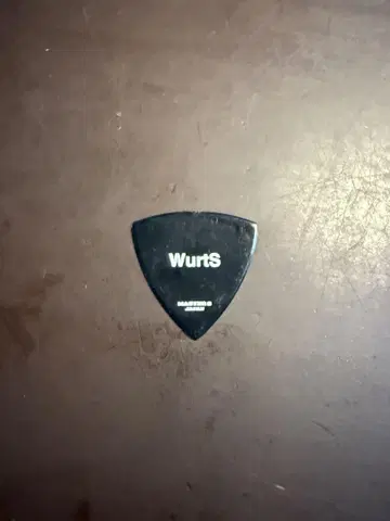 WurtS 기타 피크 블랙 삼각형