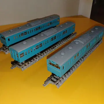 N 게이지 철도 모형 3량 세트