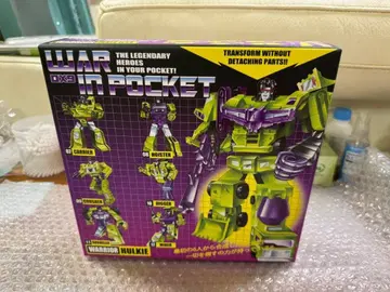 DX9 WAR IN POCKET Hulkie 데바스터 유사 개봉 미사용
