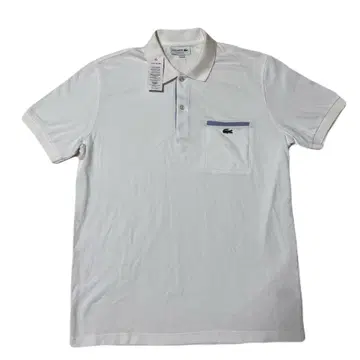 미사용 새상품 라코스테 피케 셔츠 화이트 US L 사이즈