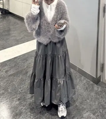 agawd 아가우드 ShaggyKnitCardigan