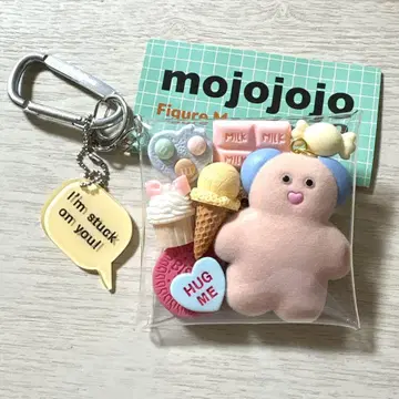 가챠 파우치 mojojojo 핑크 스카이블루 아이스크림