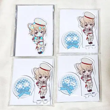 수호캐릭터! 유세 애니메이트 카페 굿즈 4점 세트