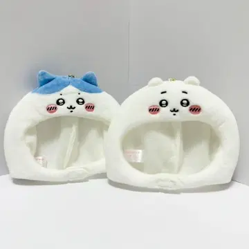 치이카와 파크 마스코트 사이즈 나우키우키 봉제 인형 캡 치이카와 하치와레