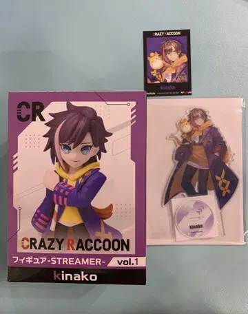 GiGO crazy raccoon 키나코 피규어 아크릴 사진