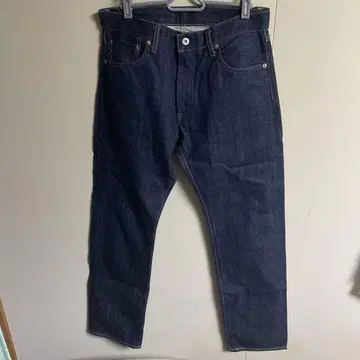 유니클로 셀비지 레귤러핏 스트레이트 진 w31 카이하라사