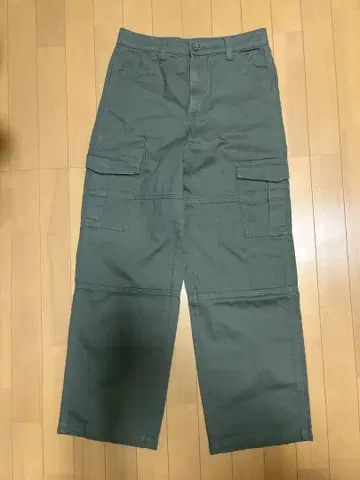 카고 팬츠 올리브 그린 4 포켓