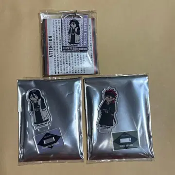 BLEACH 쿠치키 뱌쿠야 아사니 렌지 지로리 키링 아크릴 스탠드