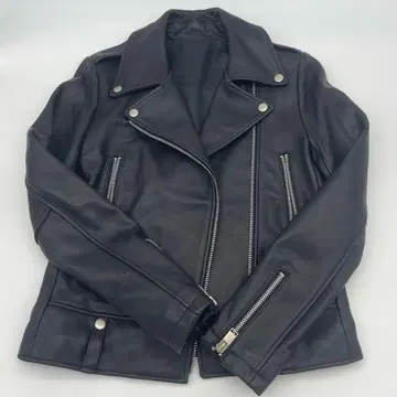 천연 가죽 라무 가죽 양가죽 라이더 자켓 S 사이즈