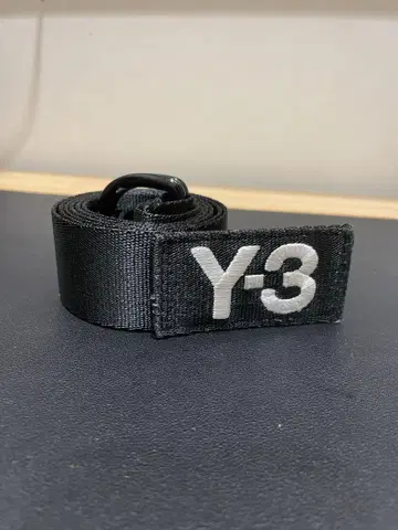 Y-3 블랙 벨트 130cm