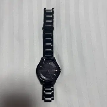 A|X 블랙 아날로그 손목시계