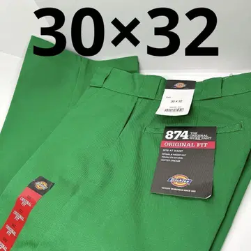 [ 미사용 새상품 ] 디키즈 US874 워크 팬츠 30 x 32 그린