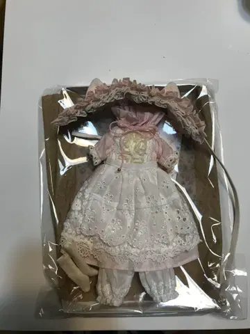 네오 브라이스 핑크 레이스 드레스와 모자 세트 작가님