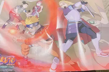 NARUTO V점프 특대호 혜택 포스터 위닝 BOOK 세트
