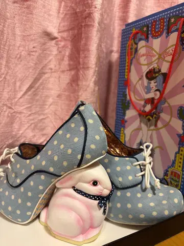 10/9 목 처분 IrregularChoice 귀여운 토끼 힐 신발