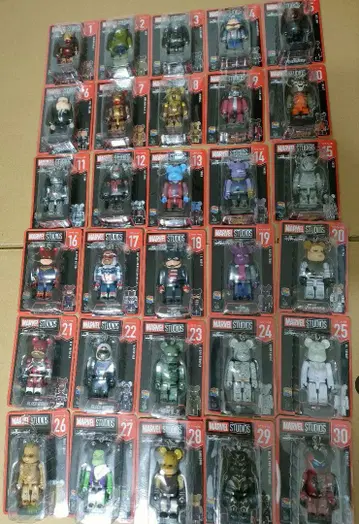 MARVEL Happy 복권 베어브릭상 컴플리트 세트