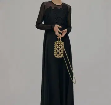 Ameri UPPER EMBROIDERY FLARE DRESS