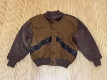 빈티지 봄버 자켓 블루종