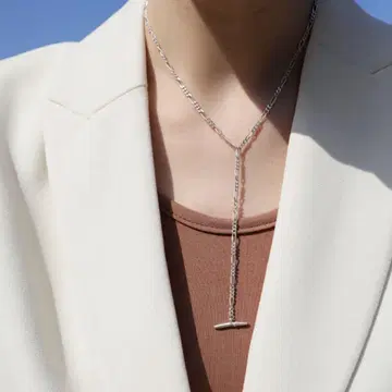 TEN. 텐 퓨즈 목걸이 (실버)